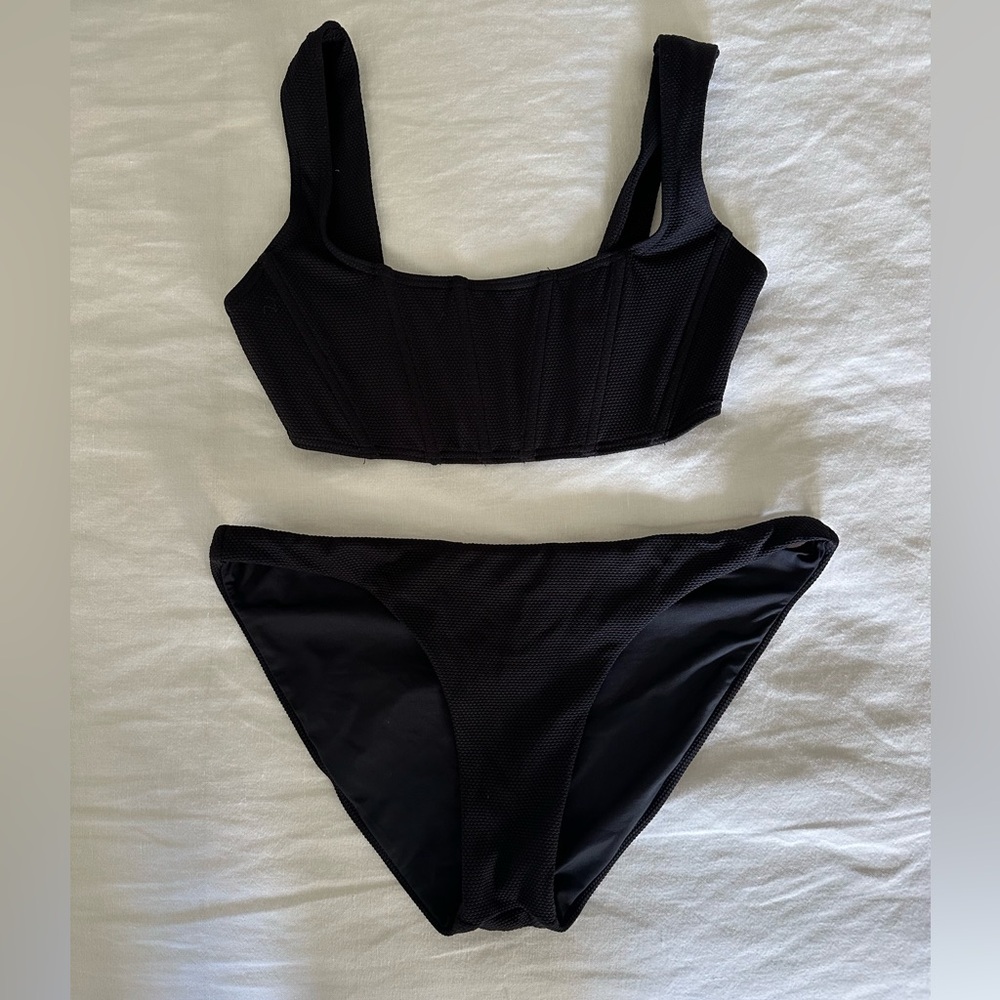 L SPACE black Bikini